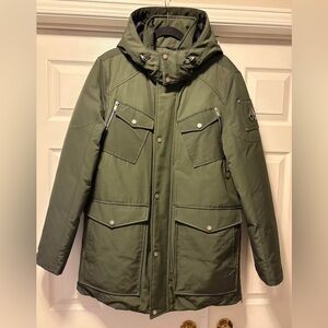 Men's Green Hooded Jacket